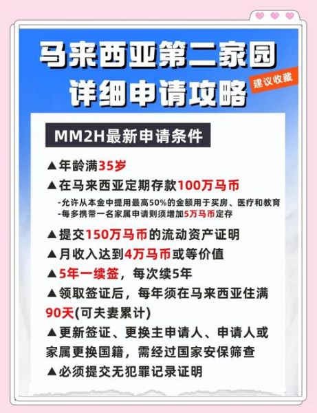 马来西亚第二家园计划申请条件_马来西亚移民需要什么手续