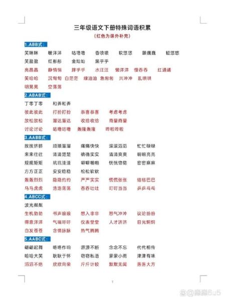 形容快的词语ABB有哪些_如何用在作文里