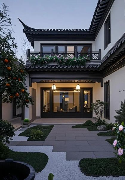 中式庭院设计要点_如何营造古典意境