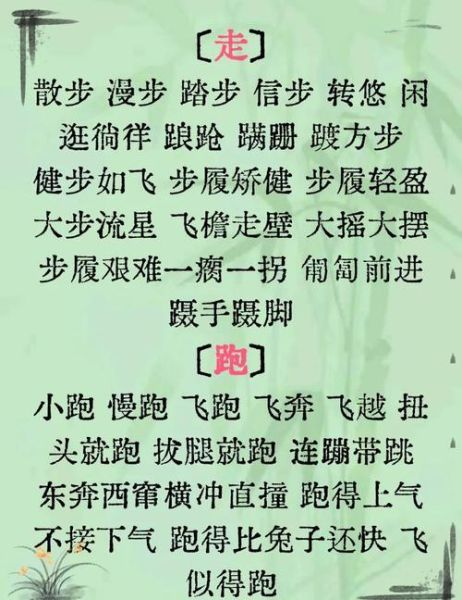 摆动写词语有哪些_如何教孩子用摆动写词语