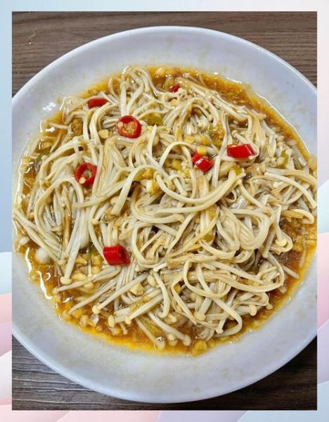 蒜蓉金针菇怎么做_蒜蓉金针菇蒸多久