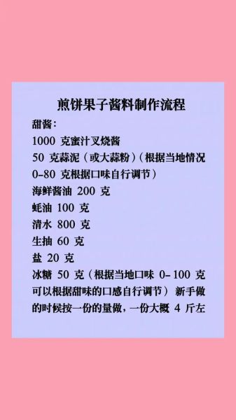 煎饼果子怎么做_煎饼果子的做法和配方