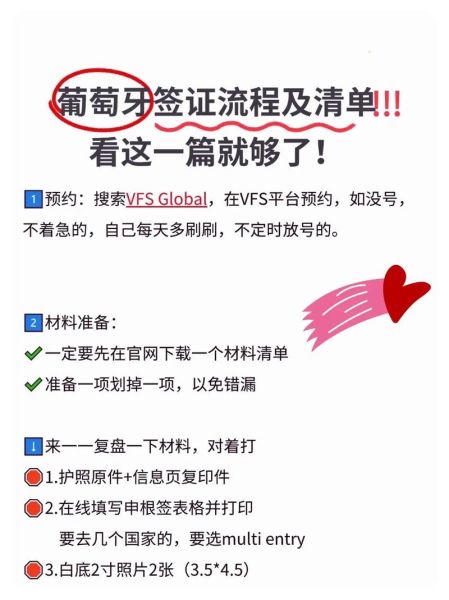 葡萄牙移民流程_需要哪些材料