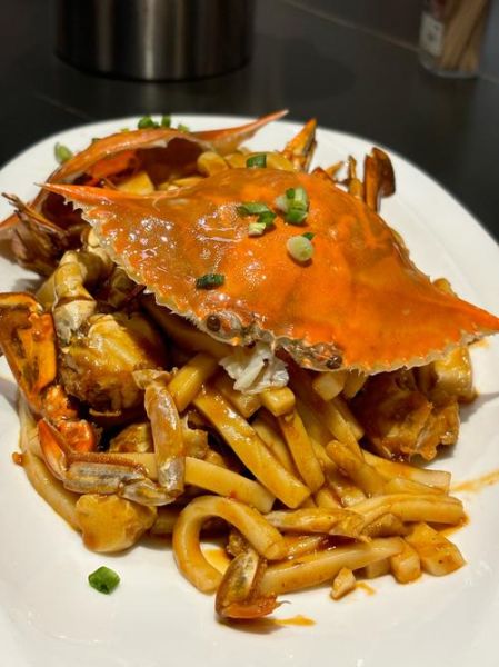 梭子蟹炒年糕怎么做_梭子蟹炒年糕家常做法