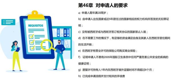 西班牙移民法案最新政策_申请条件及流程