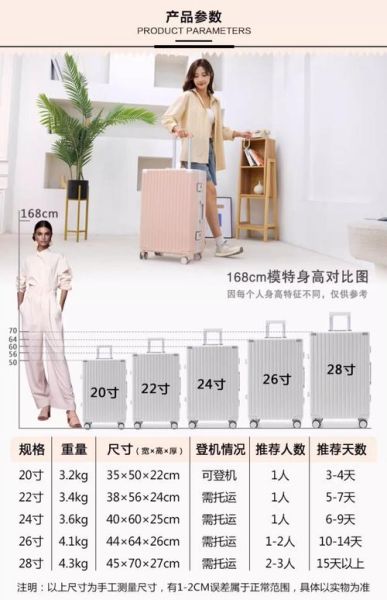 多大的行李箱可以登机_登机箱尺寸标准2024