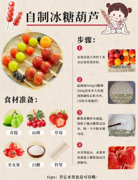 糖葫芦怎么做_糖葫芦糖浆怎么熬