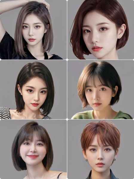 2024流行发色怎么选_短发造型灵感哪里找