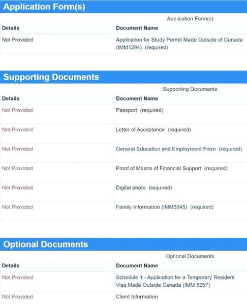 加拿大移民材料清单_需要准备哪些文件