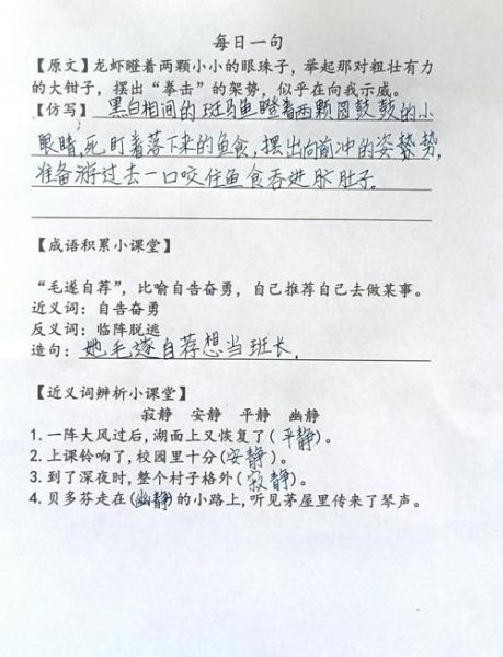 三年级仿写词语怎么教_三年级仿写词语有哪些