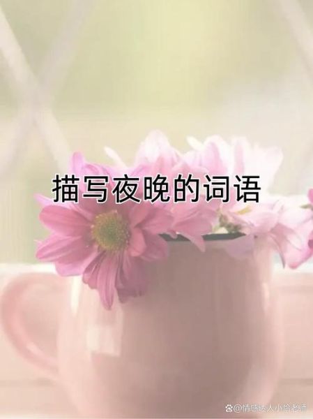 夜晚怎么形容_四字词语有哪些