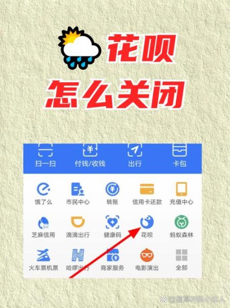 苹果手机怎么关闭花呗_支付宝花呗关闭教程