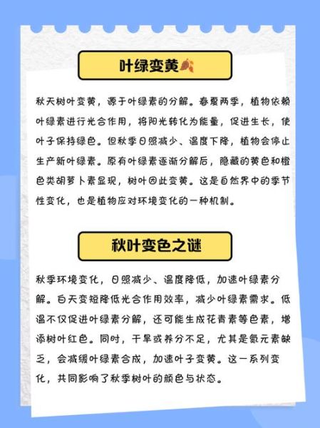 树叶为什么会变黄_树叶变黄怎么办