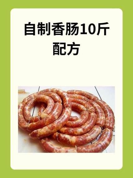 自制香肠怎么调味_家庭灌肠配方比例