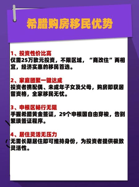 希腊移民有什么好处_希腊购房移民优势