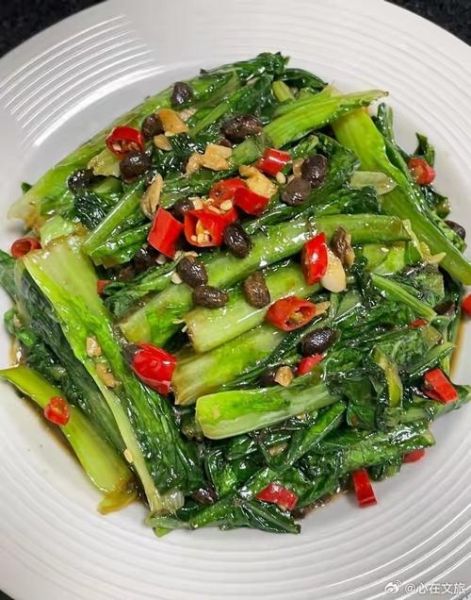 豆豉油麦菜怎么炒才脆_豆豉油麦菜用哪种豆豉最好