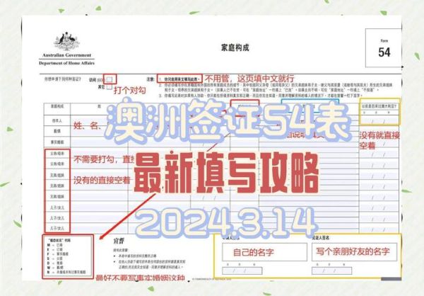 澳大利亚移民申请表怎么填写_需要哪些材料