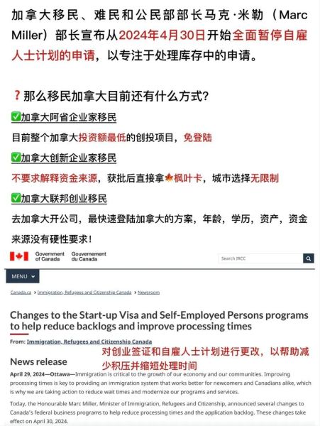 加拿大联邦自雇移民条件_如何申请