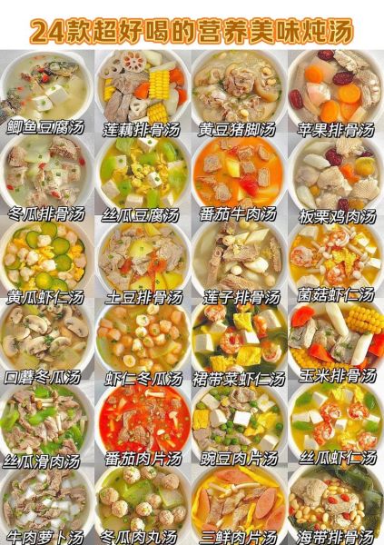 汤菜的做法大全_汤菜怎么做好吃