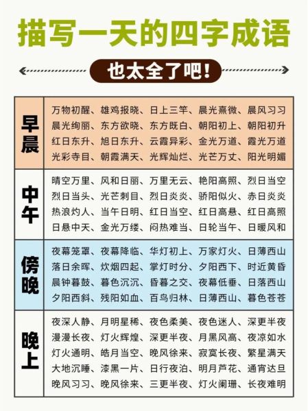 不赶时间的词语_四字词语有哪些