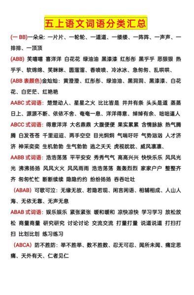 wz词语大全_有哪些实用分类