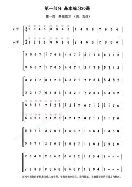 弹钢琴的正确指法_初学者多久能弹一首曲子