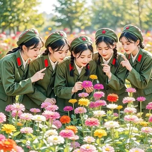 女兵比喻成什么_女兵像什么植物