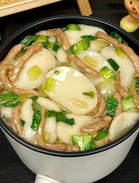 汤年糕怎么做好吃_家常汤年糕做法