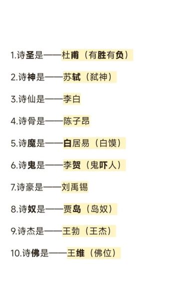 诗人组成什么词语_有哪些常见搭配