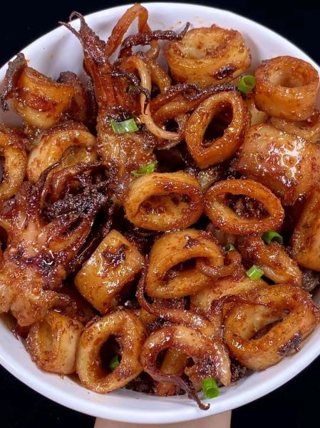 孜然鱿鱼怎么做才嫩_家常孜然鱿鱼做法步骤