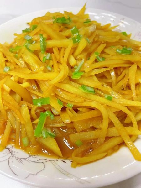 土豆丝怎么炒才脆_家常土豆丝做法