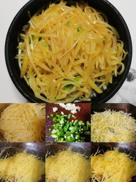 爆炒土豆丝怎么炒才脆_土豆丝家常做法步骤