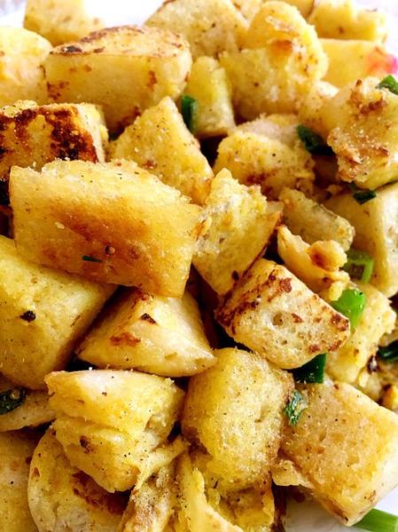 炒馒头怎么炒不硬_家常炒馒头做法