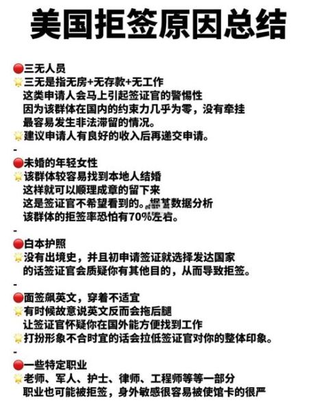 美国移民被拒原因_如何补救