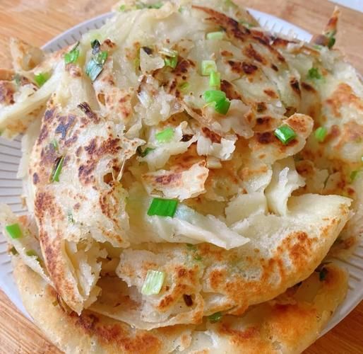 懒人葱油饼怎么做_不用揉面的葱油饼做法