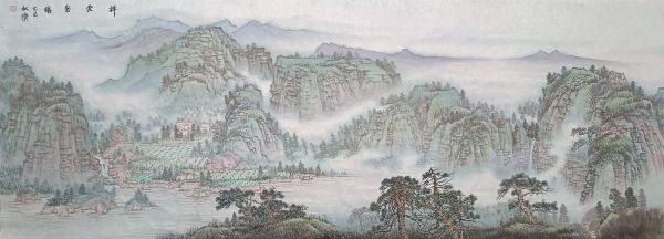 山水树风水寓意_山水画树怎么选