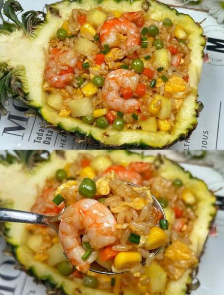 菠萝炒饭怎么做_菠萝炒饭用什么菠萝