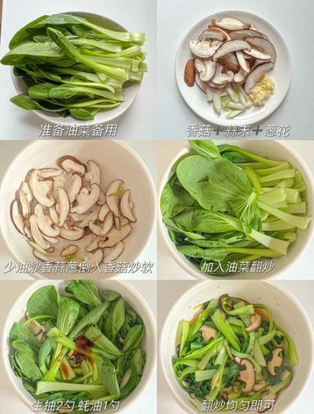 青菜炒香菇怎么炒好吃_青菜炒香菇需要焯水吗