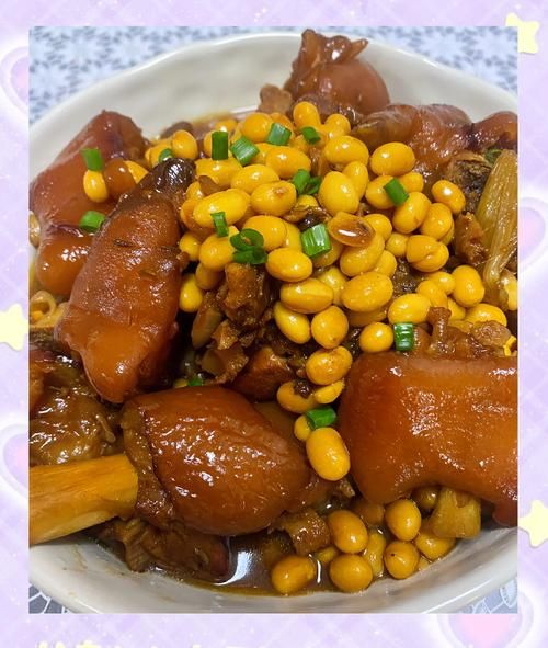 黄豆烧猪脚怎么做_黄豆烧猪脚的家常做法
