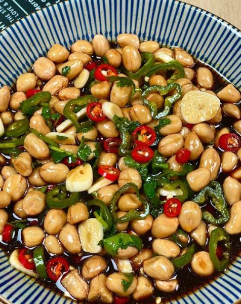 醋泡花生米的做法_醋泡花生米怎么做好吃