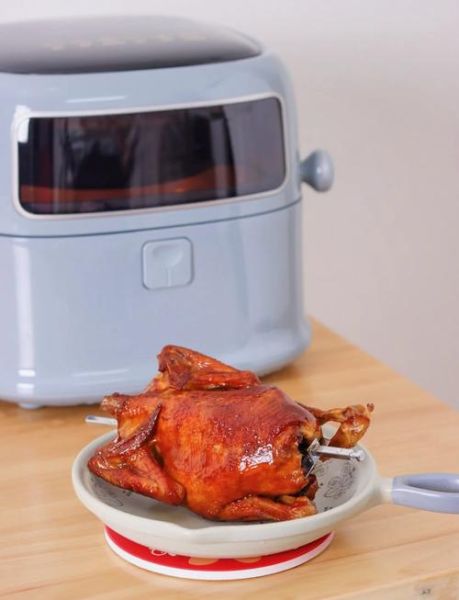 空气炸锅烤鸡怎么做_烤鸡要多少温度和时间