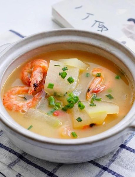 冬瓜炖虾怎么做_冬瓜炖虾要焯水吗