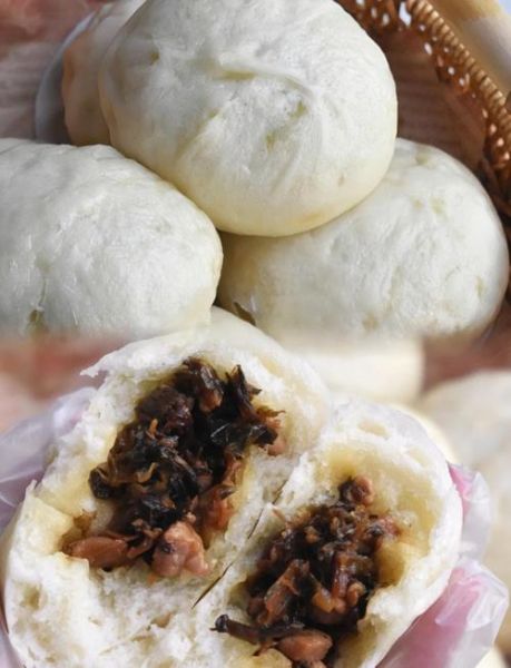 梅干菜肉包子馅怎么做_梅干菜需要泡多久