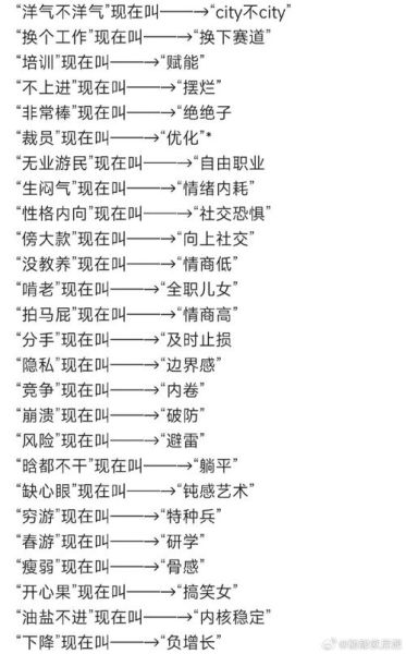 年轻人不懂的词语有哪些_这些网络热词是什么意思