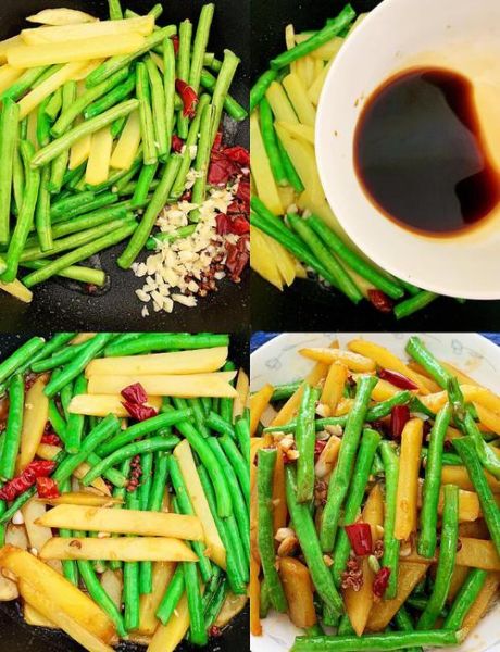 土豆炒豆角怎么做_土豆炒豆角要不要焯水