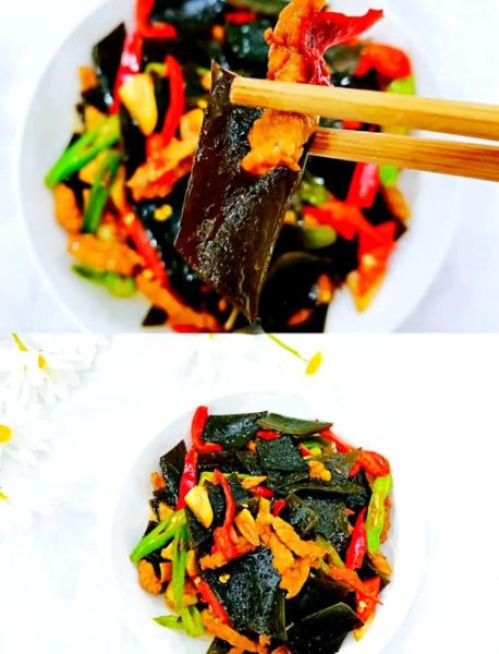 海带炒肉怎么炒好吃_海带炒肉的家常做法