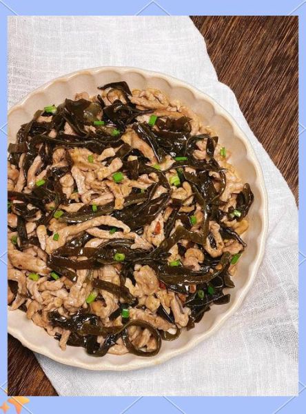 海带炒肉怎么炒好吃_海带炒肉的家常做法