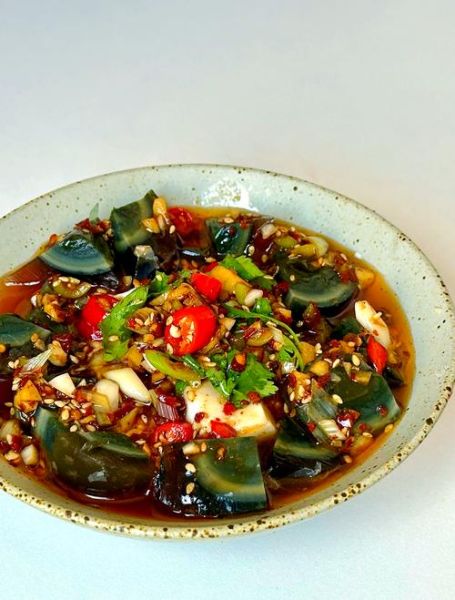 内酯豆腐皮蛋怎么凉拌_内酯豆腐皮蛋凉拌窍门