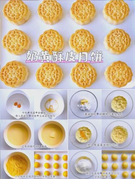 家庭自制月饼的做法_月饼皮怎么做才酥软