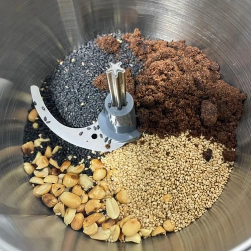 花生芝麻馅怎么做_花生芝麻馅配方比例